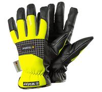 ejendals 9128 - 7 Tamaño 7 "Tegera 9128 Guantes de piel sintética, color amarillo/negro