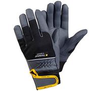 ejendals Tegera 9105 Guante "de piel sintético, tamaño 8, 1 pieza, Negro/Gris/Amarillo, 9105 - 8