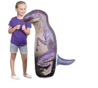 Ejercicio De Boxeo De Juguete Inflable - Bolsa De Punzonado De Dinosaurio Inflable, Ejercicio De Boxeo Que Rebota El Juguete Trasero, Juguete Inflable De La Bolsa BOP Inflable De