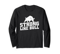 Ejercicio de Entrenamiento de Culturista de Levantamiento de Pesas Fuerte como un Tor Manga Larga