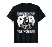 Ejercicio de entrenamiento fantasma Halloween No fantasmas tus entrenamientos Camiseta