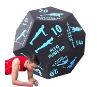 Ejercicio - Entrenamiento - UE | Mad Fitness de 12 ejercicios con facilidades | Accesorio de fitness para hombres y mujeres | Para yoga, bombas, sentadillas, grietas, estiramientos y entrenamiento
