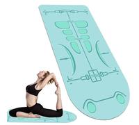 Ejercicio Equipment Mat, Extra Long Yoga Mate, No Lipstick Yoga Mate, 5,25 x 2,3 ft Ejercicio Mat, Hombres Mujeres Ejercicio Mat, Knee Joint Protector Pad, Ab Roller Wheel Mat, Sound Insulation Mate