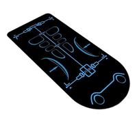 Ejercicio Equipment Mat, Extra Long Yoga Mate, No Lipstick Yoga Mate, 5,25 x 2,3 ft Ejercicio Mat, Hombres Mujeres Ejercicio Mat, Knee Joint Protector Pad, Ab Roller Wheel Mat, Sound Insulation Mate