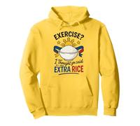 Ejercicio I Thought You Said Extra Rice Funny Filipino Pride Sudadera con Capucha