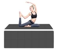Ejercicio Mat - Fitness Mat | Yoga Mat | Plegable Ejercicio Mate, Anti deslizante Portátil Plegable Doble Sided Workout Mat, Pilates Mat With Carry Bag For Yoga, Pilates, Portátil Ejercicio Mate