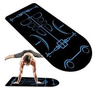 Ejercicio Mat for Home - Extra largo sin límite Yoga Mat, Thick Sound Insulation | Junta Protector Knee Mats for Abdominal Workouts Home Gym Pilates Floor Ejercise 5,25 x 2,3 ft Durable Cómodo Fitness