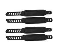 Ejercicio Neumáticos de pedal de bicicleta 2 Pack | Longitud ajustable 12.2 pulgadas se adapta a la mayoría de los dos equipos Wheelers / Home Gym | Material de PVC mejorado de agarre, ajuste