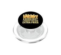 Ejercicio Pensé Que dijiste Papas Fritas Extra PopSockets PopGrip para MagSafe