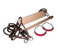 Ejercicio Set De Columpio Anillos Trapecio Madera Trapezoidales Torre Metal