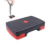 Ejercicio Step, Aerobic Steppers Workout, A17,72 x 11,81 x 3,94 pulgadas Adjustable Height & Versatile Use, Slip Body Shaping Stepper for Daily Routin, Home Gym Enthusiasts, Apartment Dwellers