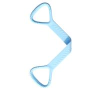 Ejercicio Stretch Bands, estiramiento Fitness Workout Equipment, Figura 8 No Slip Handles Resistance Band, Muscle Strength Training Band for Women Men Home Gym Pilates Yoga, 18.11x1.38x0.39 pulgadas