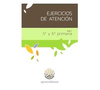Ejercicios de Atención. 5º y 6º de Primaria. Vol 1.