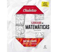 Ejercicios de matemáticas bachillerato Chuletas