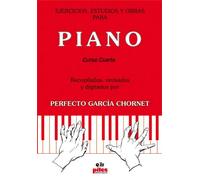 Ejercicios, estudios y obras para piano: cuarto curso