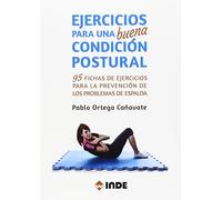 EJERCICIOS PARA UNA BUENA CONDICIÓN POSTURAL: 95 fichas de ejercicios para la prevención de los problemas de espalda (FITNESS)
