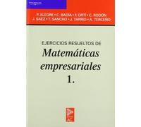 Ejercicios resueltos de matemáticas empresariales 1.