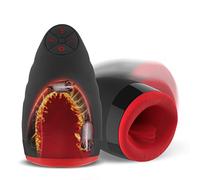 Êjércïtádörautomático 3 en 1, diseño realista, 10 velocidades de frecuencia, accesorios electrónicos de masaje 3D