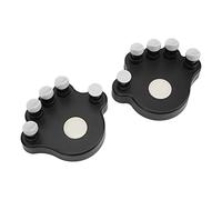 Ejercitador de Dedo de Piano, Entrenador de Agarre Manual de Silicona, Accesorios Ergonómicos Fortalecedores de Tensión, Ejercitador de Mano, 2 uds.