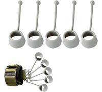 Ejercitador de dedos de silicona, fortalecedor de agarre de mano, 5 niveles de resistencia, entrenador portátil para atletas, músicos, alivio de la fatiga de la mano (20 libras, 5 cunas de dedos