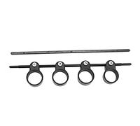 Ejercitador de Dedos Entrenamiento de Instrumentos Musicales Separador de Estiramiento de la Punta del Dedo Herramienta Auxiliar, Fijación de Tornillo de (No tamaño grande,Asistencia, corrección