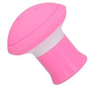 Ejercitador de Mandíbula Bucal de Gel de Sílice, Herramienta de Adelgazamiento Facial para Levantar la Piel, Reafirmante en Forma de V, Ejercitador de Respiración para Herramientas de Cuidado(Rosa) P