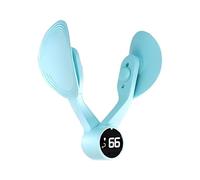 Ejercitador de muslos para mujeres, reforzador de músculo del perineo para pilates, dispositivo de entrenamiento ajustable con medidor LED para adultos - hogar, al aire , viajes, pilates, piernas