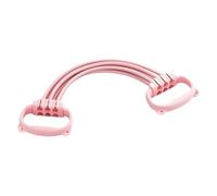 Ejercitador de pecho - TPE 60cm, 6 Tube Spring Resistance Trainer, Ajustable | Anti-Slip, Brazo Fuerza Expansor, Extractor de construcción muscular para hombres, mujeres, fitness en el hogar