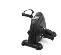Ejercitador de pedal motorizado, bicicleta estática plegable con pantalla digital multifunción,