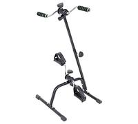 Ejercitador de pedales para bicicleta estática debajo del escritorio, resistencia ajustable y altura para entrenamiento de brazos y piernas, ideal para personas mayores y uso en la oficina