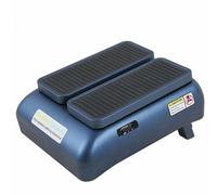 Ejercitador de piernas con placa vibratoria, movimiento automático de pies con 2 niveles de velocidad, altura ajustable para mejorar la circulación y movilidad para personas mayores