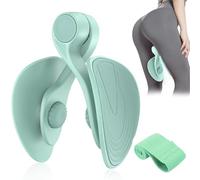 Ejercitador de Piernas y Suelo Pélvico 16 y 22 KG, Máquina Multifuncional de Musculación para Fitness en Casa, Fortalecedor de Glúteos Tronco y Abdominales, Entrenador Kegel Propioceptivo con Banda