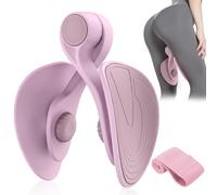 Ejercitador de Piernas y Suelo Pélvico 16KG, Máquina Multifuncional de Musculación para Fitness en Casa, Fortalecedor de Glúteos Tronco y Abdominales, Entrenador Kegel Propioceptivo con Banda