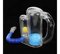 Ejercitador de respiración de espirometría de 3000 ml Dispositivo de ejercicio de pulmón Herramienta de entrenamiento de capacidad vital Ejercitador inspiratorio Sistema de medición de ejercicios de r