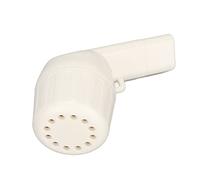 Ejercitador de Respiración Pulmonar, 2 Colores Entrenadores de Respiración de Mano Dispositivo de Terapia Respiratoria de Capacidad Pulmonar(Blanco)