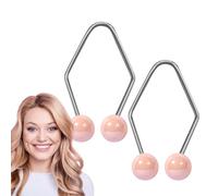 Ejercitador de sonrisa, entrenador muscular de acero inoxidable para mejillas, herramienta de entrenamiento de belleza facial para dormir, leer, trabajar, escribir, estudiar