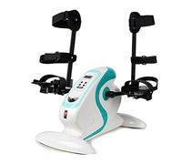 Ejercitador eléctrico de Pedales con Pantalla LCD, Mini Bicicleta estática para Brazos y piernas, Bicicleta estática portátil, máquina de pedaleo estática, ejercitador de Bicicleta