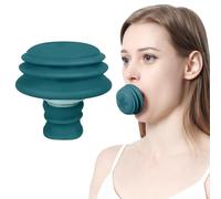 Ejercitador facial para mejorar las líneas finas, yoga facial para la piel | Silicona para apretar firme, ejercitador de mandíbula, dispositivos de ejercicio de respiración de doble barbilla