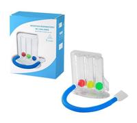 Ejercitador Respiratorio,Sistema Entrenamiento Respiración,Ejercitador Pulmonar,Fortalece y Mejora la Respiración,3 Cámaras para Terapia del Lenguaje y Función Pulmonar con 3 Bolas de Colores