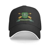 Ejército - 10º Grupo de Fuerzas Especiales - Flash W BR - Gorra Ribbon X 300 Gorras de béisbol Casuales de Moda Gorra Ajustable Gorra de béisbol de Verano