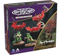 Ejército De Miniaturas De HEROSCAPE Cangrejos De Lava Y Tricksters Tanuki