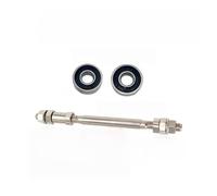 Ejes de bicicleta de montaña que liberan rápidamente las palancas del eje de la rueda delantera/trasera, ejes de cubo de rueda con 6000 rodamientos, palanca de cambio de eje de eje de bicicleta