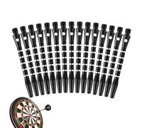 Ejes de dardos, juego de repuesto de aleación de aluminio, accesorios de dardos interactivos portátiles con diseño de peso equilibrado, piezas de juego de deportes de interior, equipo de práctica para
