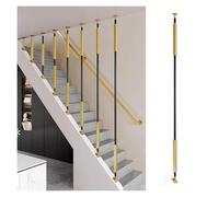 Ejes de escalera, barandilla de hierro, balaustres personalizables para escaleras de nivel y pendiente, altura ajustable de 20 a 240 cm