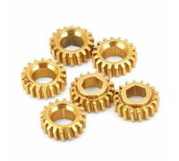 Ejes de Guitarra, Hexagonales 4mm para Afinación Precisa, Clavijas de Afinación, 6 Piezas con Agujero Abierto, for Guitarristas Clásicos y Estudiantes de Música