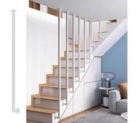 Ejes de hierro para balaustre de escalera, diseño cuadrado para kits de postes de barandilla, adecuados para aplicaciones de escalera a techo