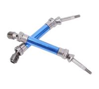 Ejes de Transmisión Compatible con Traxxas para Slash NSV775 1/10 RC para Modelo De Automóvil 2 Piezas RC CVD Eje De Transmisión, Juego De Eje De Transmisión CVD RC Eje De Transmisión