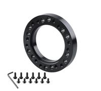 Ejes De Volante De Coche Espaciador Para Cubo Del Volante De 13 Mm Kit Adaptador Para Cubo Del Volante Espaciador(Black)