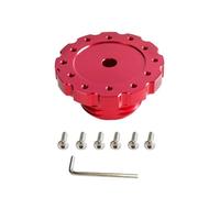 Ejes De Volante De Coche Kit De Conexión De Adaptador De Volante De Aluminio Para Thrustmaster TXT300 T500TS RS-QR032(Red)