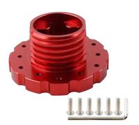 Ejes De Volante De Coche Para Thrustmaster TX T300 T500 TS Modelos Rojo/Negro De Aluminio Adaptador De Volante Para Juegos De Coches(Red)